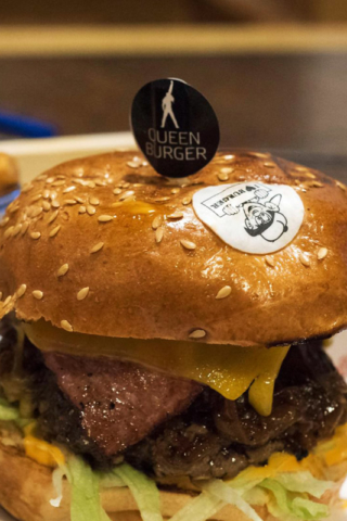 Chachar burger bun wafer label