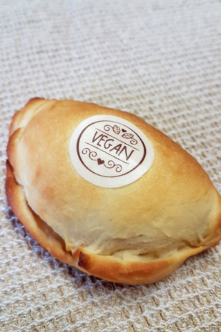 Pastry edible vegan branding